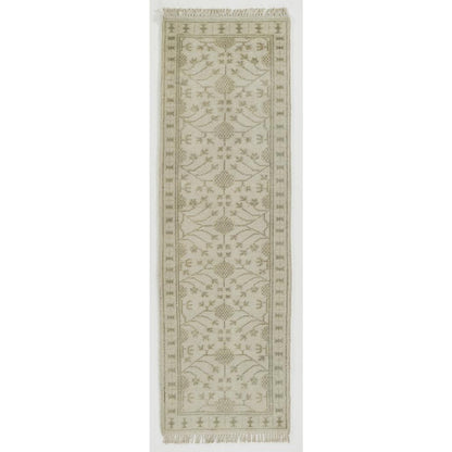 Traditional Rectangle Area Rug, Beige, 7'9" X 9'9"