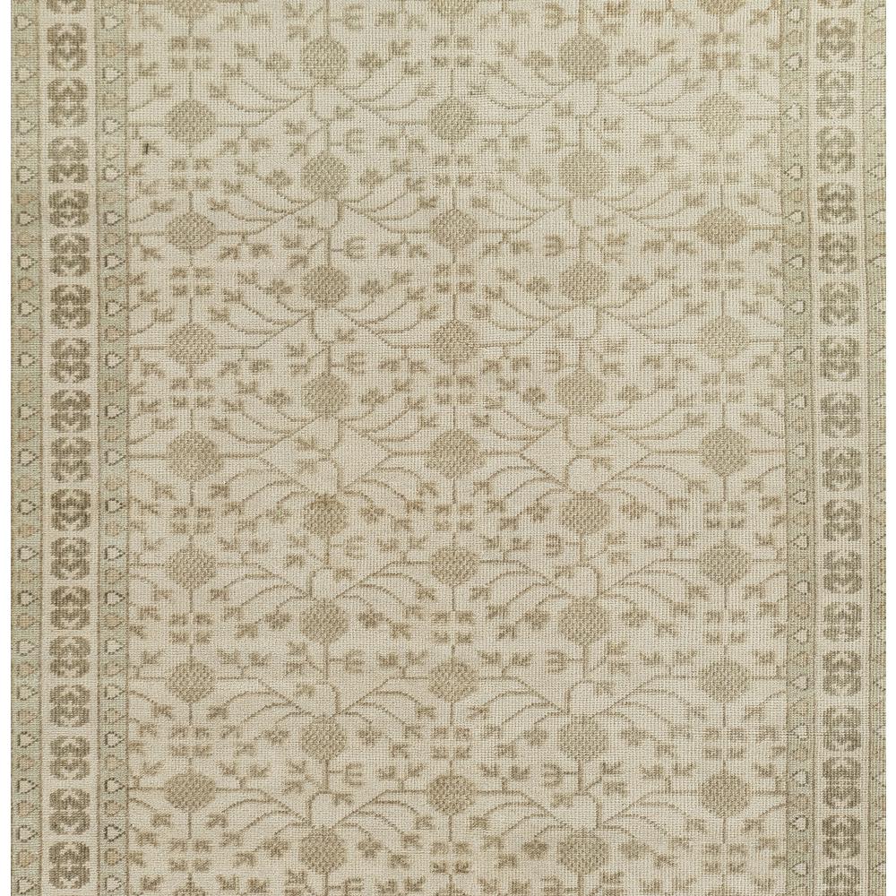 Traditional Rectangle Area Rug, Beige, 7'9" X 9'9"