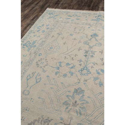 Traditional Rectangle Area Rug, Ivory, 7'9" X 9'9"