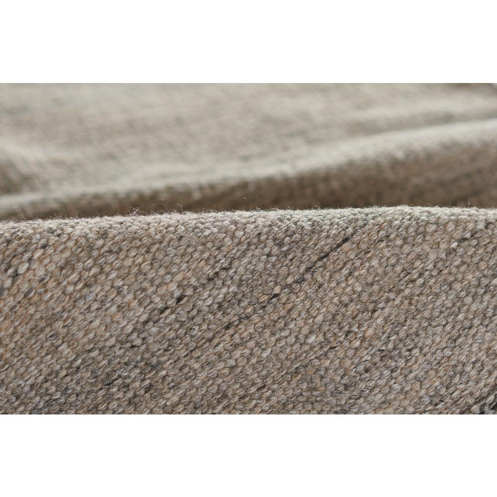 Contemporary Runner Area Rug, Grey, 2'3" X 8' Runner