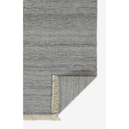 Contemporary Runner Area Rug, Silver, 2'3" X 8' Runner