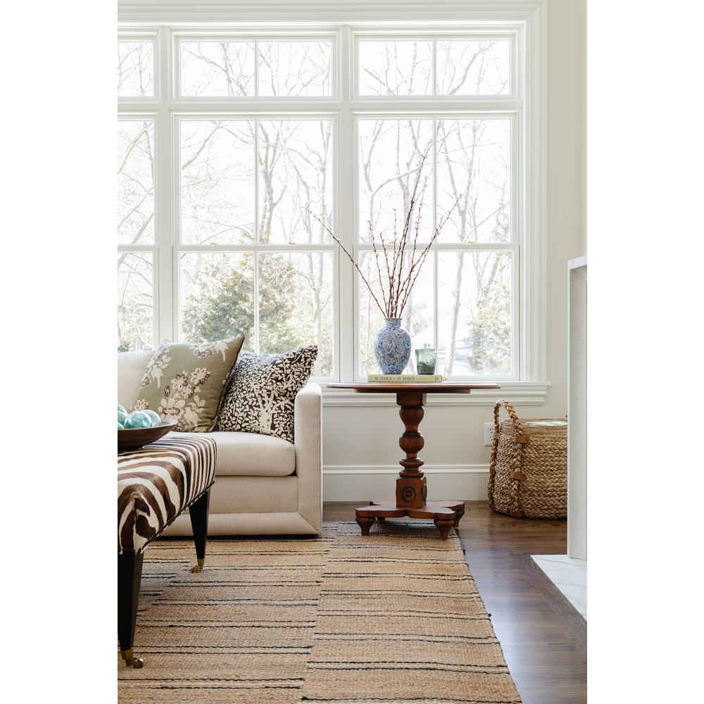 Contemporary Rectangle Area Rug, Natural, 5' X 8'