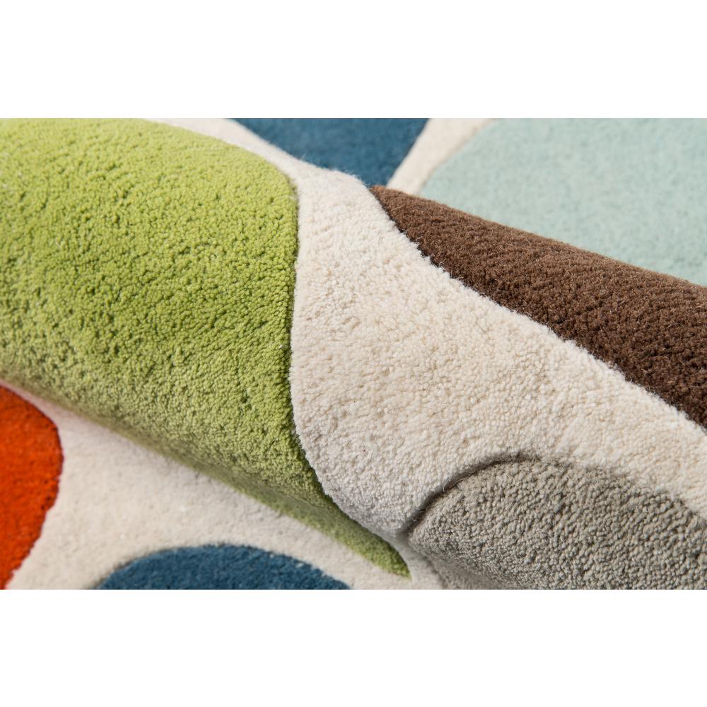 Contemporary Rectangle Area Rug, Multi, 8' X 10'