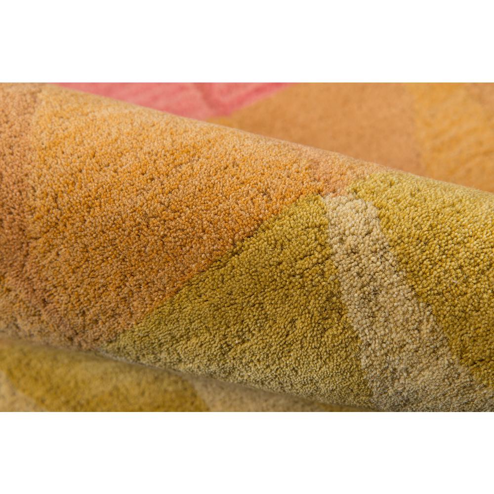 Contemporary Rectangle Area Rug, Multi Red, 8' X 10'