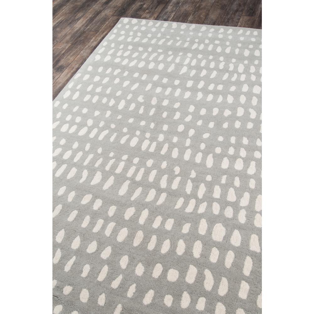 Contemporary Rectangle Area Rug, Grey, 8' X 10'