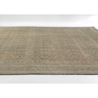 Traditional Rectangle Area Rug, Green, 3' X 5'