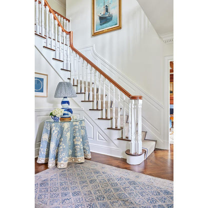 Traditional Rectangle Area Rug, Blue, 3' X 5'