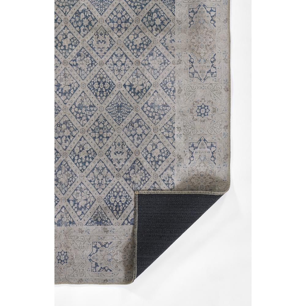 Traditional Rectangle Area Rug, Blue, 3' X 5'