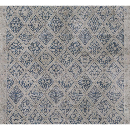 Traditional Rectangle Area Rug, Blue, 3' X 5'