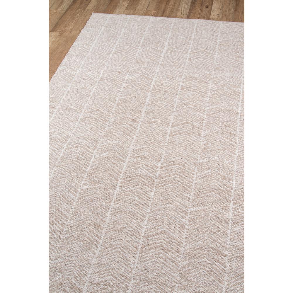 Contemporary Rectangle Area Rug, Brown, 5' X 7'6"