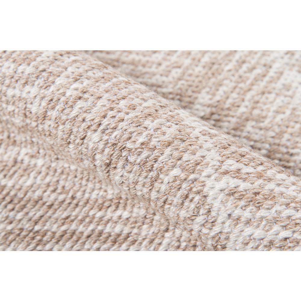 Contemporary Rectangle Area Rug, Brown, 5' X 7'6"