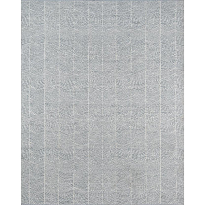 Contemporary Rectangle Area Rug, Grey, 5' X 7'6"