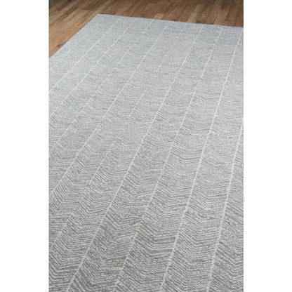Contemporary Rectangle Area Rug, Grey, 5' X 7'6"