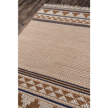 Transitional Rectangle Area Rug, Ivory, 5' X 7'