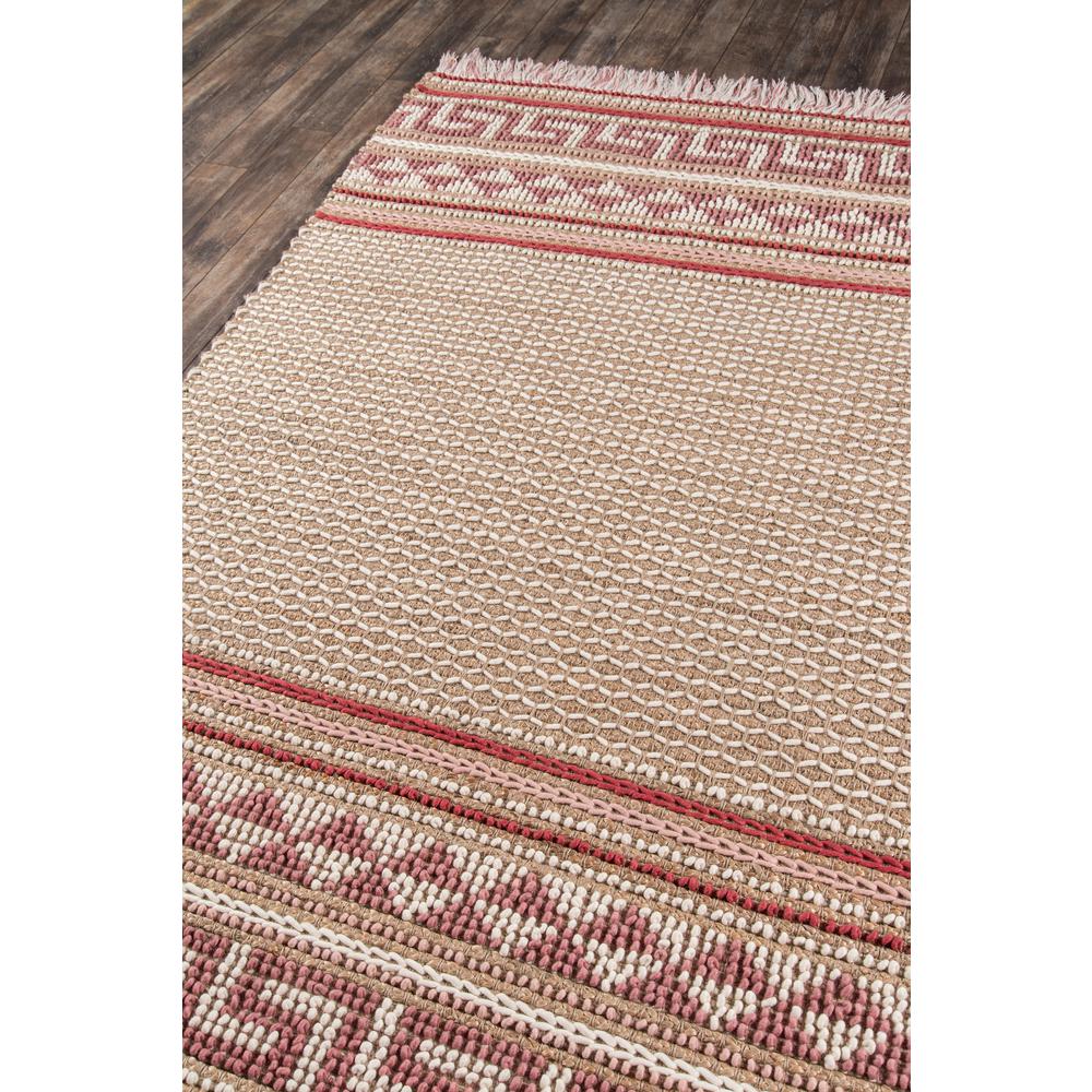 Transitional Rectangle Area Rug, Pink, 5' X 7'