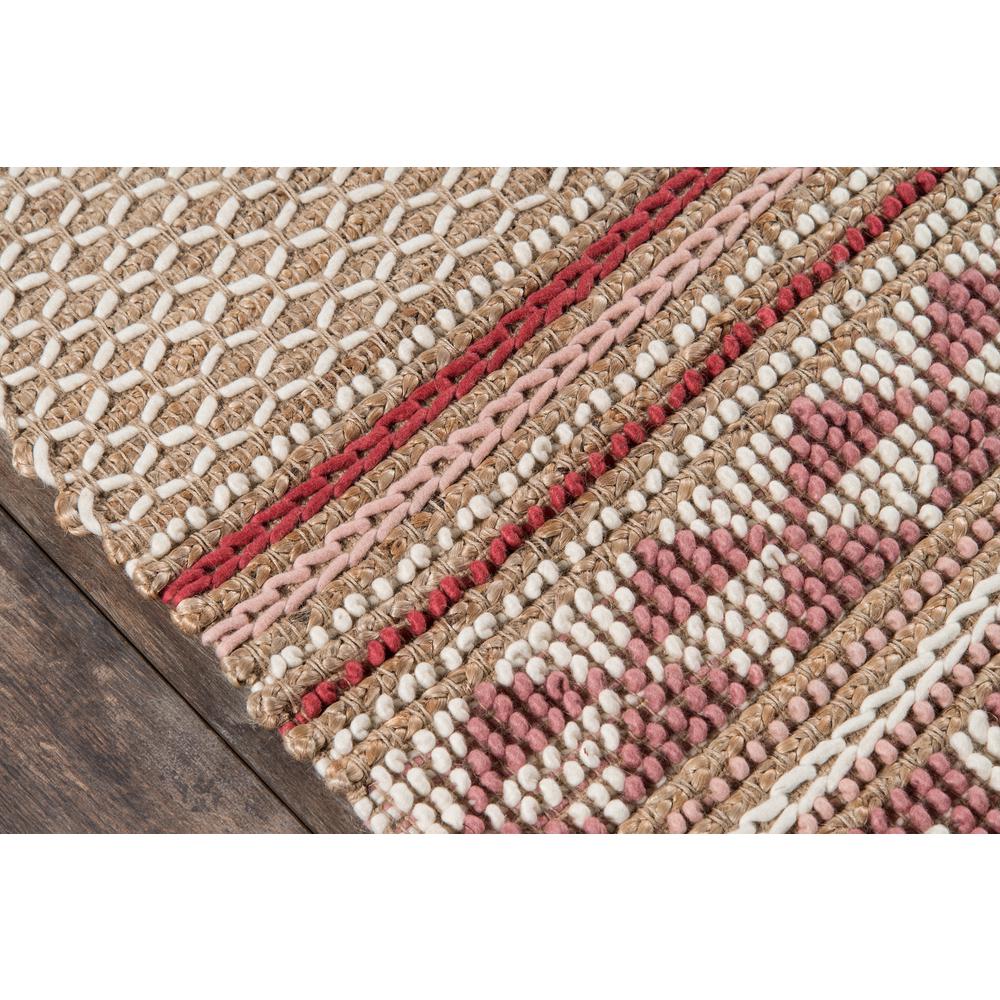 Transitional Rectangle Area Rug, Pink, 5' X 7'