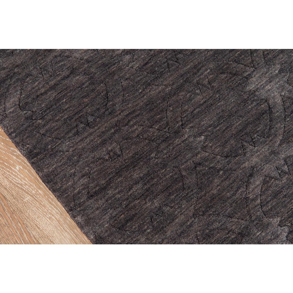 Contemporary Rectangle Area Rug, Charcoal, 5' X 8'