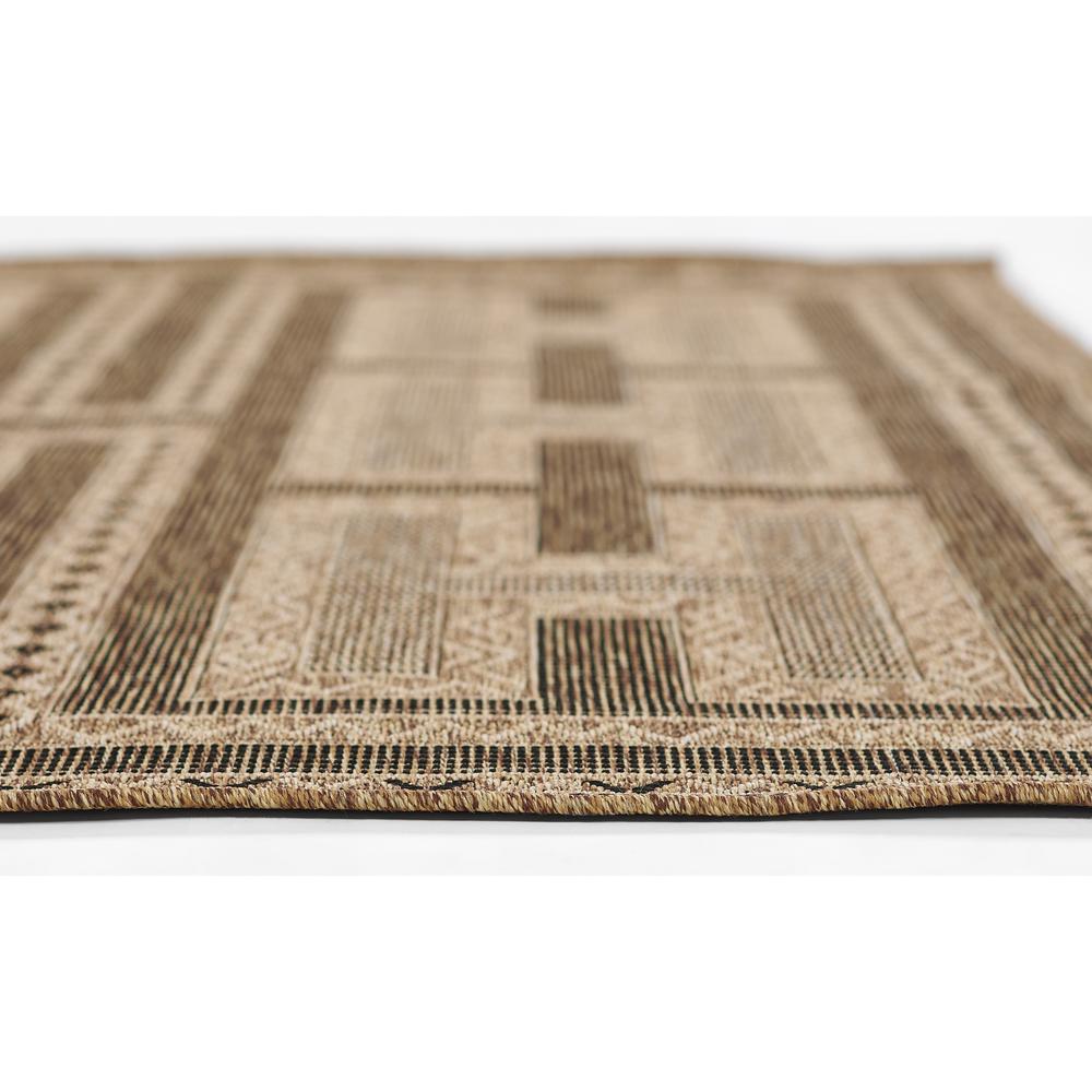 Transitional Rectangle Area Rug, Natural, 4'1" X 6'