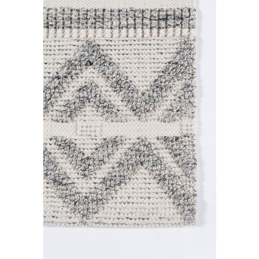 Contemporary Rectangle Area Rug, Ivory, 5' X 8'