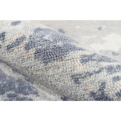 Casual Rectangle Area Rug, Blue, 5' X 7'6"