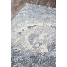 Casual Rectangle Area Rug, Grey, 5' X 7'6"