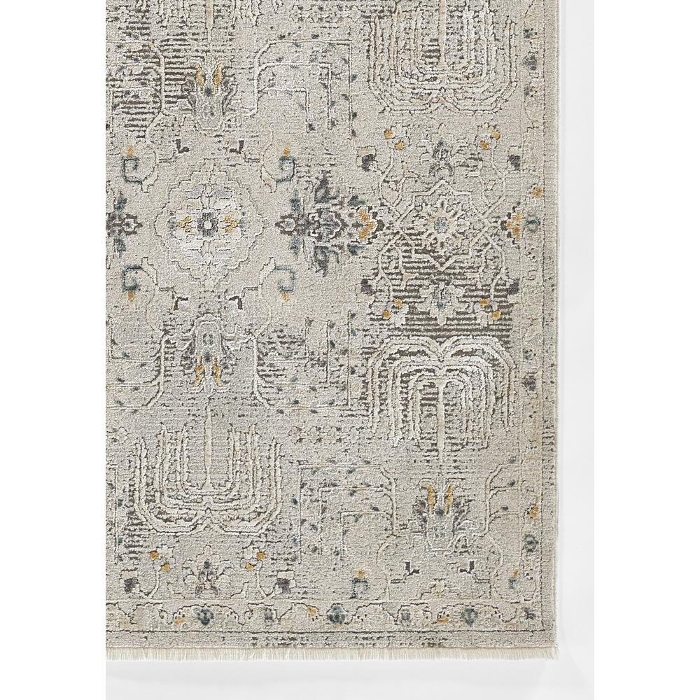 Traditional Rectangle Area Rug, Grey, 7'10" X 10'10"