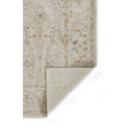 Traditional Rectangle Area Rug, Beige, 7'10" X 10'10"