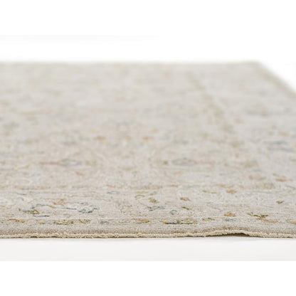 Traditional Rectangle Area Rug, Beige, 7'10" X 10'10"