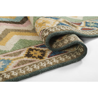 Traditional Rectangle Area Rug, Multi, 5' X 8'