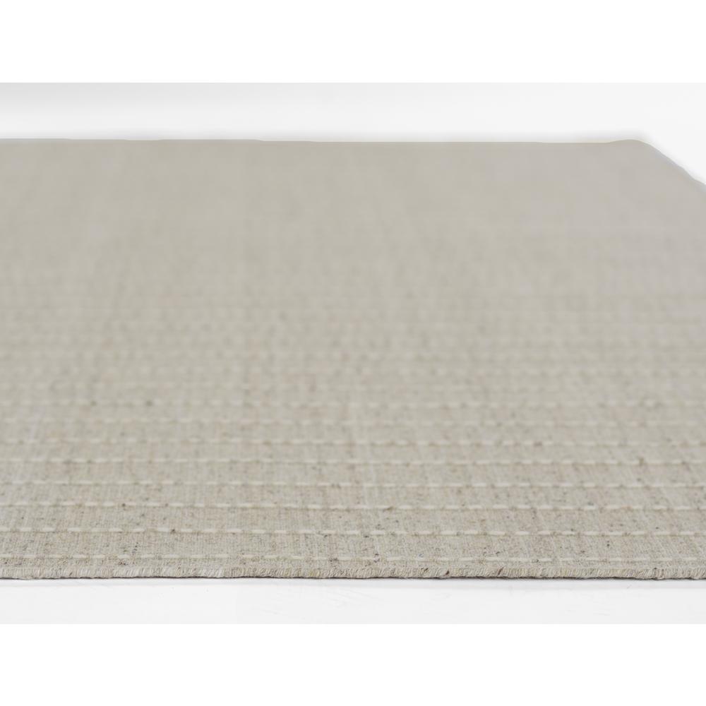 Contemporary Rectangle Area Rug, Natural, 5' X 8'
