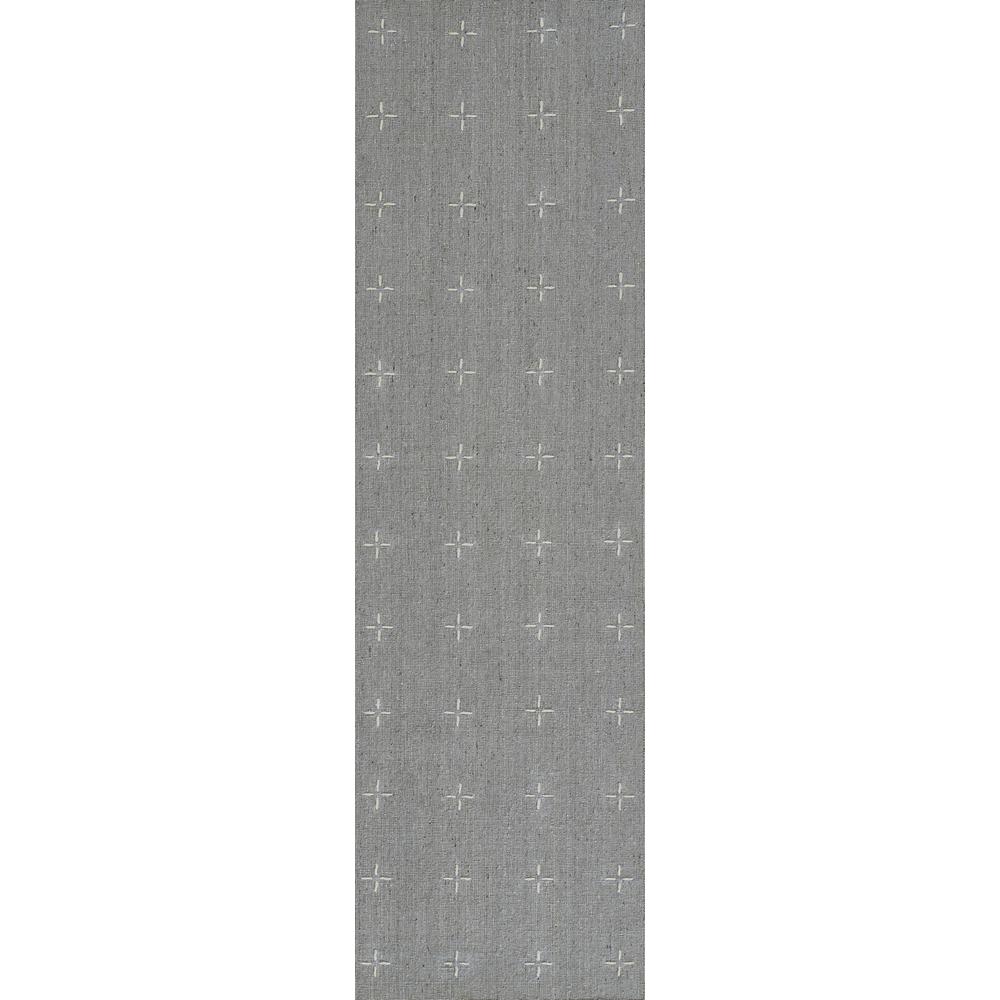 Contemporary Rectangle Area Rug, Light Blue, 8' X 10'
