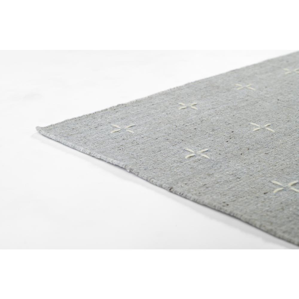 Contemporary Rectangle Area Rug, Light Blue, 8' X 10'