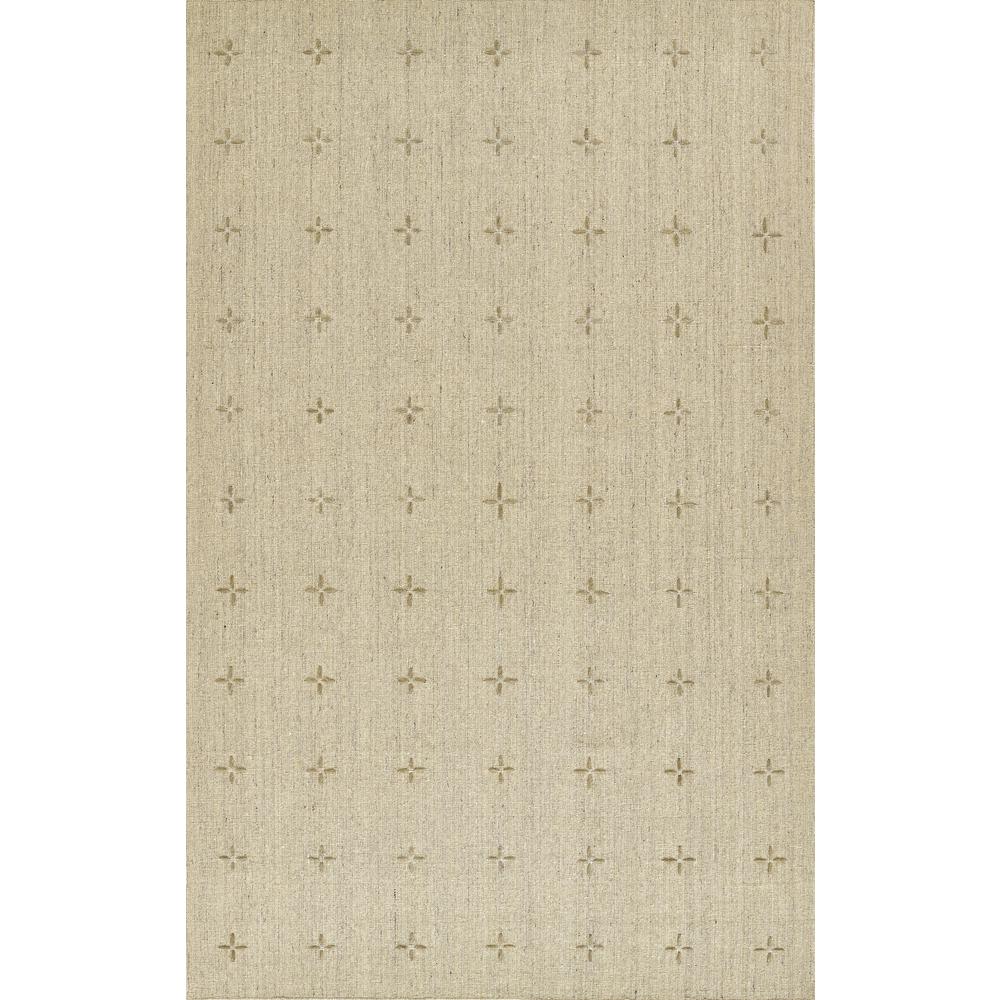 Contemporary Rectangle Area Rug, Natural, 8' X 10'