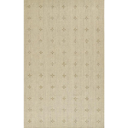 Contemporary Rectangle Area Rug, Natural, 8' X 10'