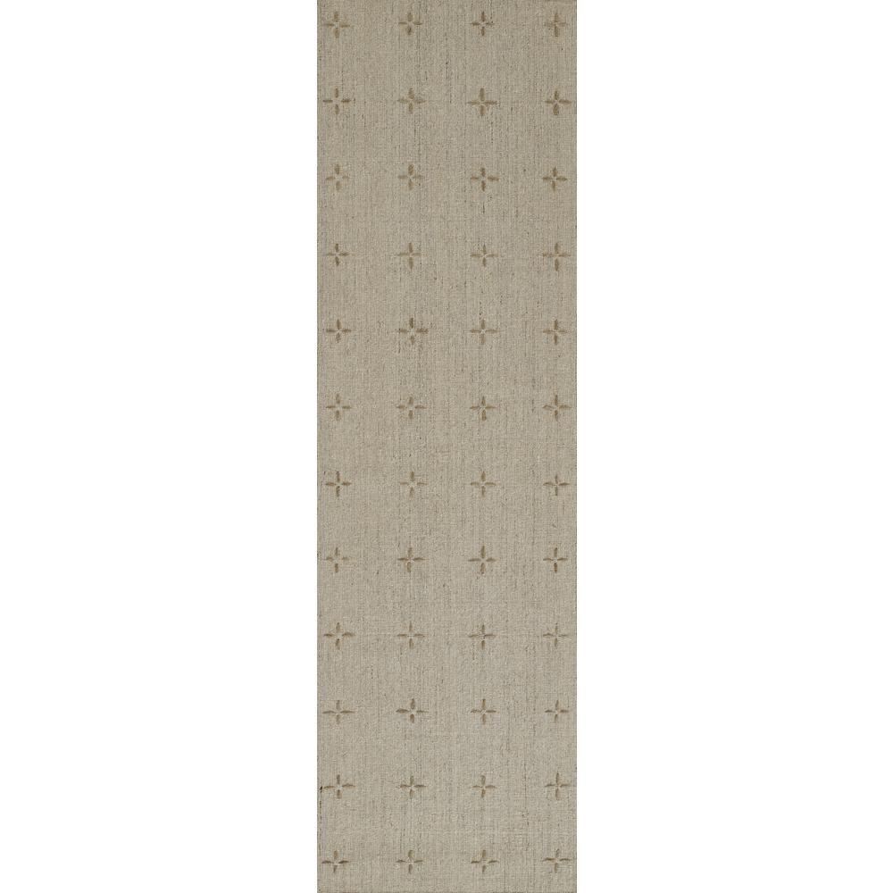 Contemporary Rectangle Area Rug, Natural, 8' X 10'