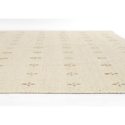 Contemporary Rectangle Area Rug, Natural, 8' X 10'