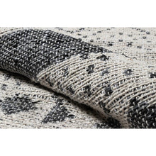 Contemporary Rectangle Area Rug, Black, 7'9" X 9'9"