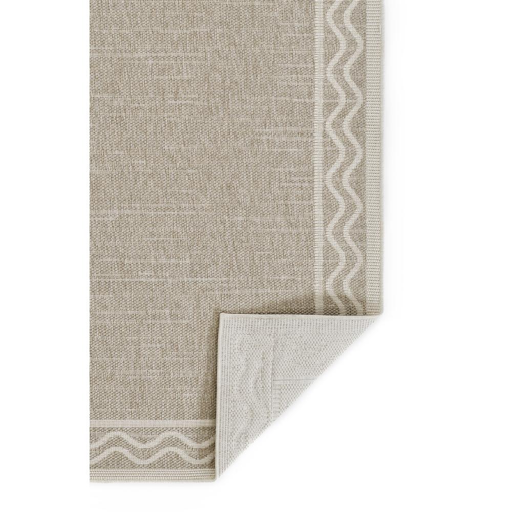 Contemporary Rectangle Area Rug, Grey, 8' X 10'