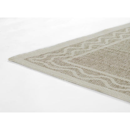 Contemporary Rectangle Area Rug, Grey, 8' X 10'