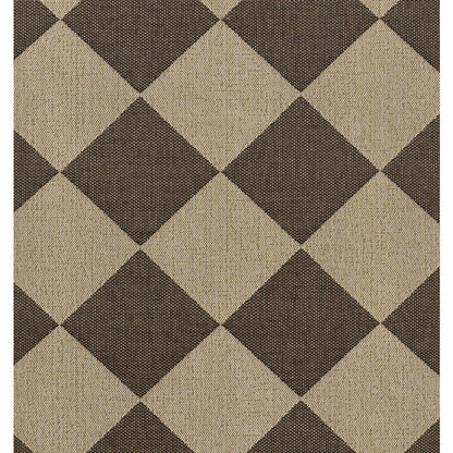 Contemporary Rectangle Area Rug, Black, 8' X 10'