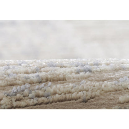Contemporary Rectangle Area Rug, Blue, 8' X 10'