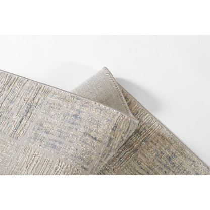 Contemporary Rectangle Area Rug, Blue, 8' X 10'