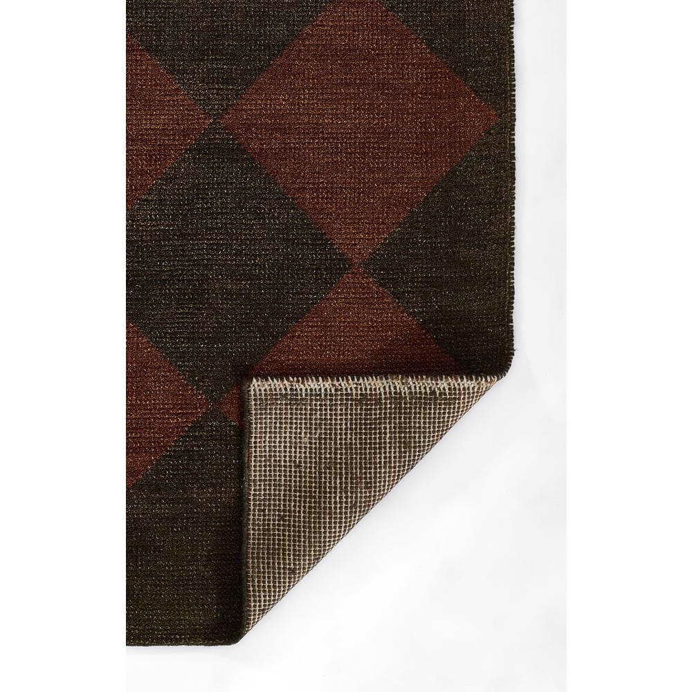 Contemporary Rectangle Area Rug, Copper, 6'3" X 9'