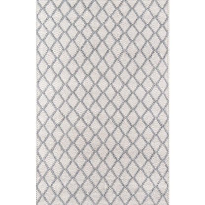 Contemporary Rectangle Area Rug, Natural, 6' X 9'