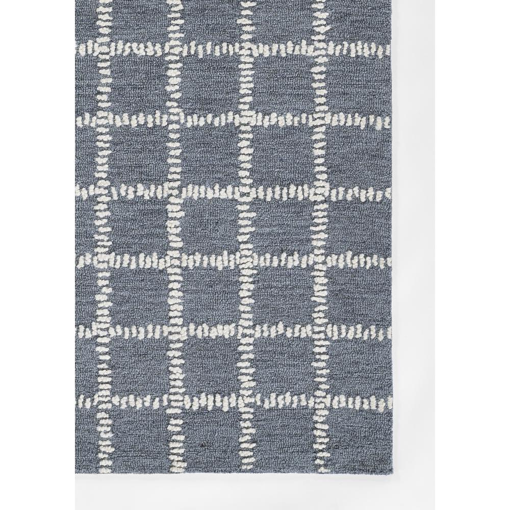 Contemporary Rectangle Area Rug, Blue, 8' X 10'