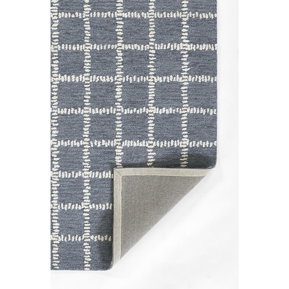 Contemporary Rectangle Area Rug, Blue, 8' X 10'