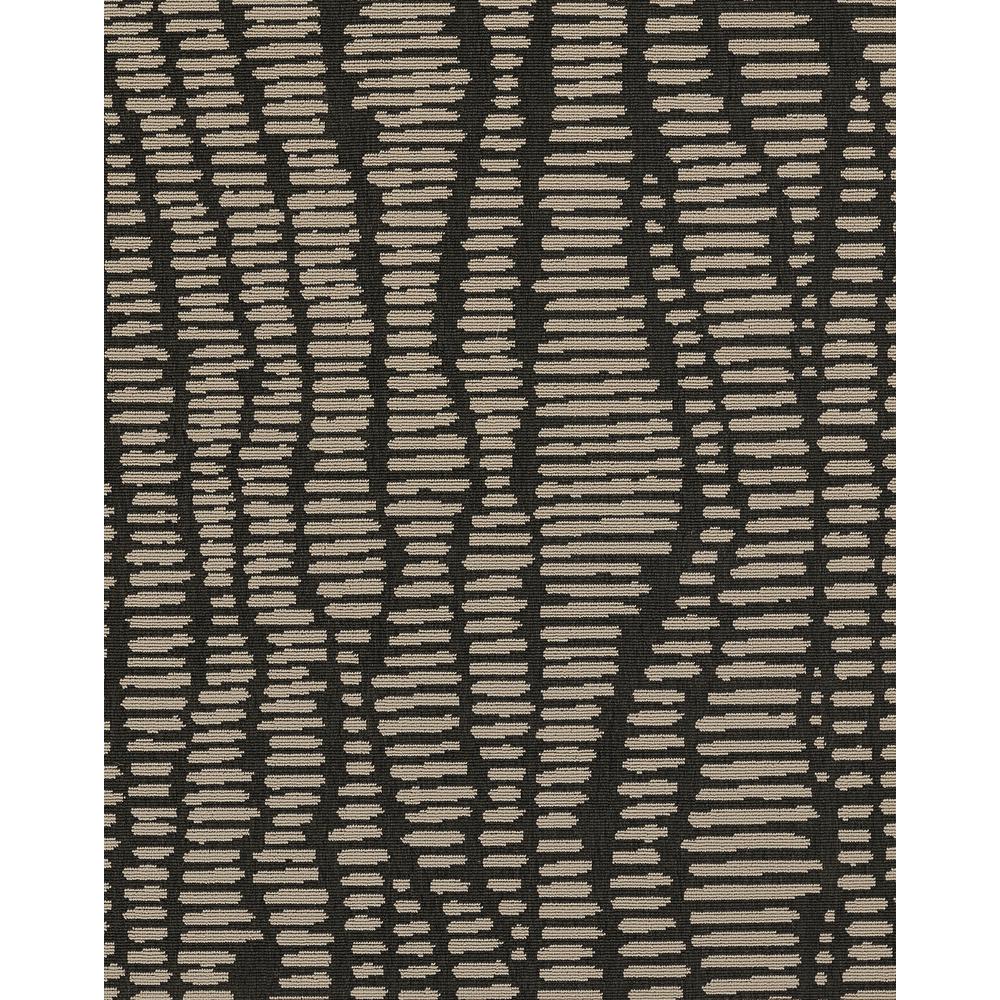 Contemporary Rectangle Area Rug, Charcoal, 5'3" X 7'6"