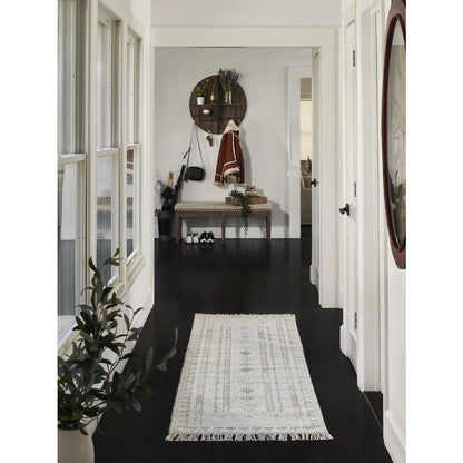Traditional Rectangle Area Rug, Ivory, 5' X 8'