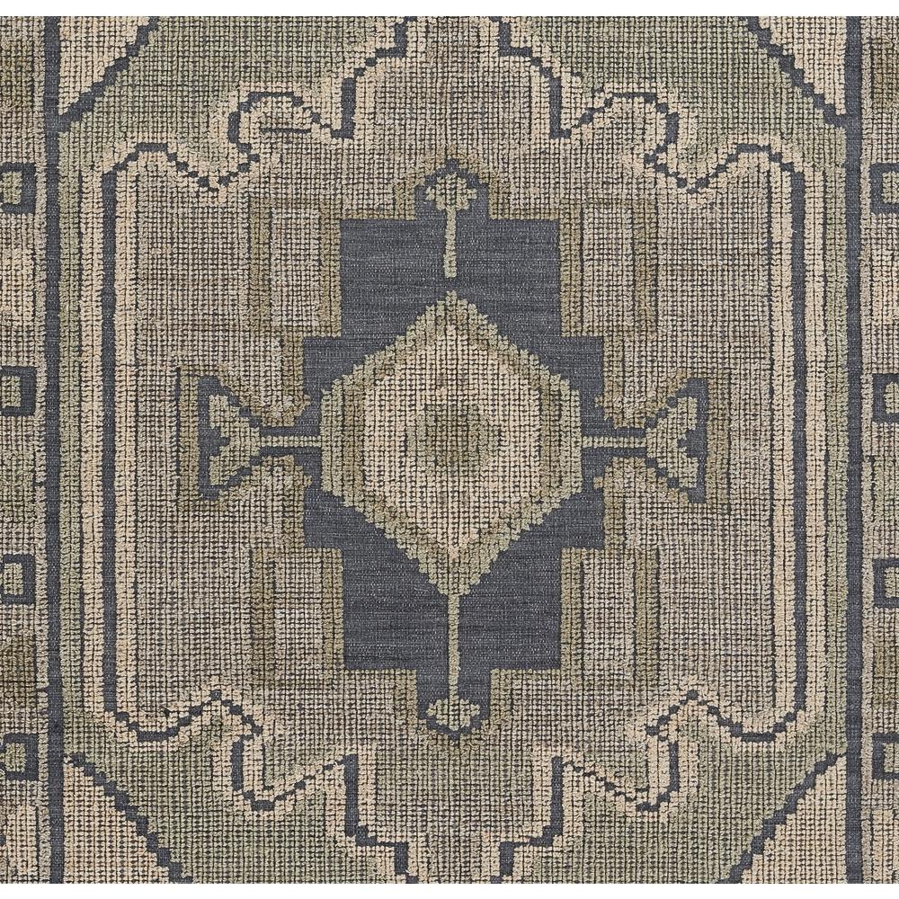Traditional Rectangle Area Rug, Blue, 5' X 8'