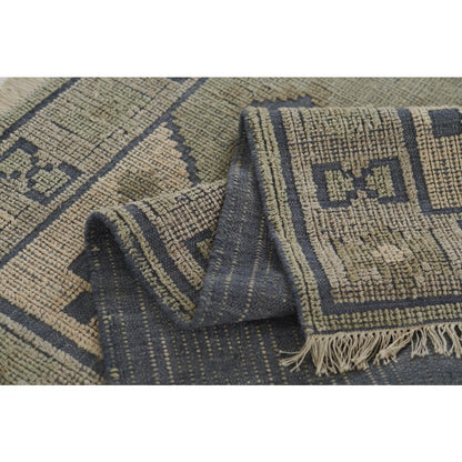Traditional Rectangle Area Rug, Blue, 5' X 8'